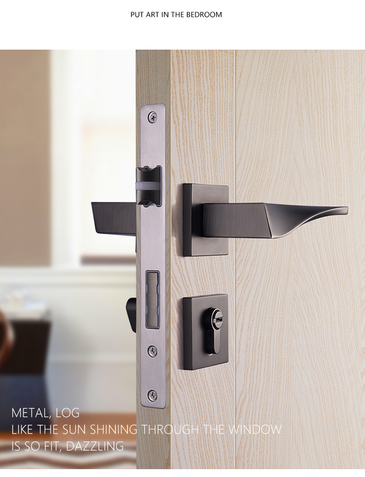 door handle with lock